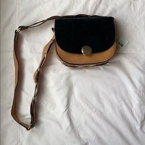 Two Tone Crossbody Purse
